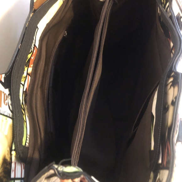 Shoulder Bag: Vintage VOGUE Large- Glossy Magazine Celebrity Shoulder/Hand Bag - Picture 2 of 8